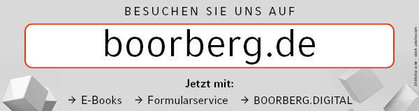 Banner Besuchen Sie uns auf boorberg.de